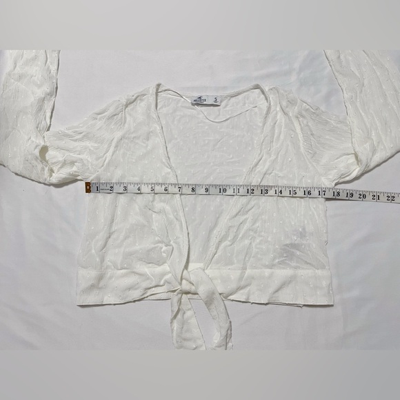 Hollister Wrap Around Tie Hem Top - Picture 8 of 9